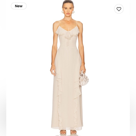 Tularosa Remley Maxi Dress in Red - Picture 3 of 10